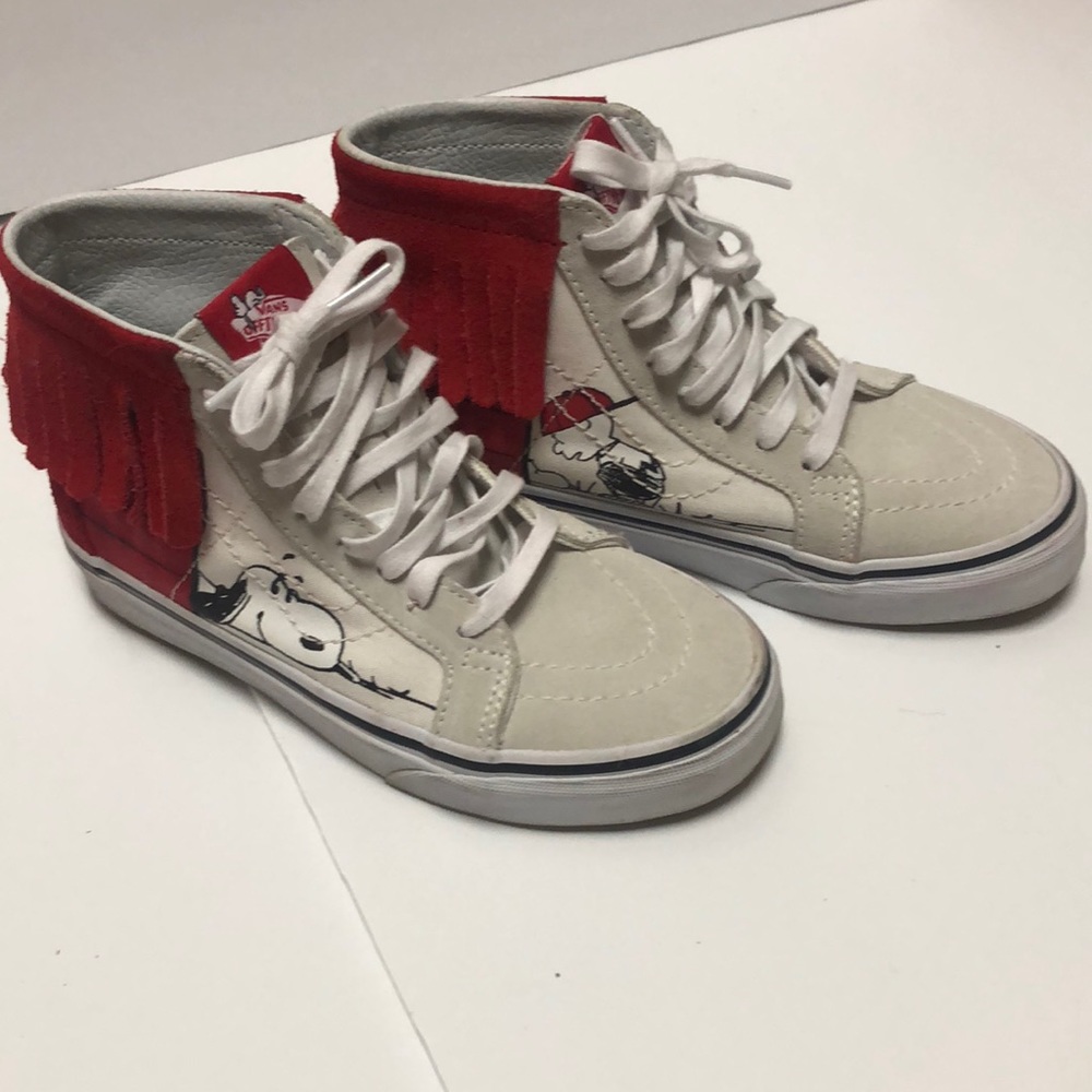 Vans x Peanuts SK8-Hi Shoes Size 3.5 Men’s/ 5.0 Women’s